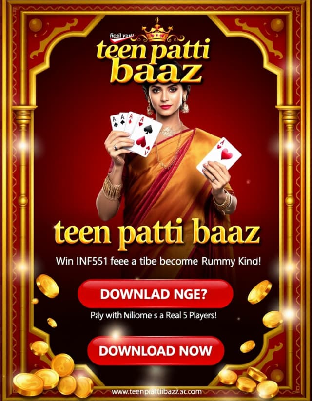 Teen Patti Baaz Banner